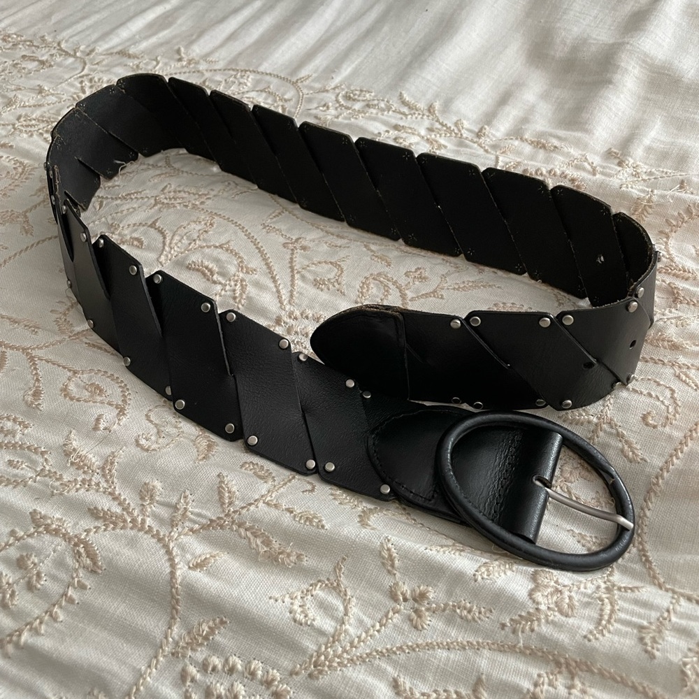 Hyde collection studded belt